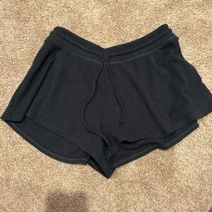 Gilly Hicks Black waffle Shorts